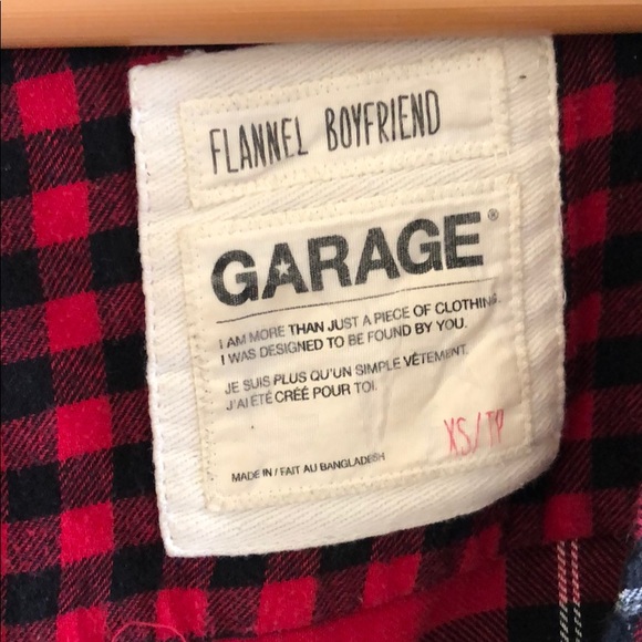 Garage Red Flannel - Picture 2 of 3